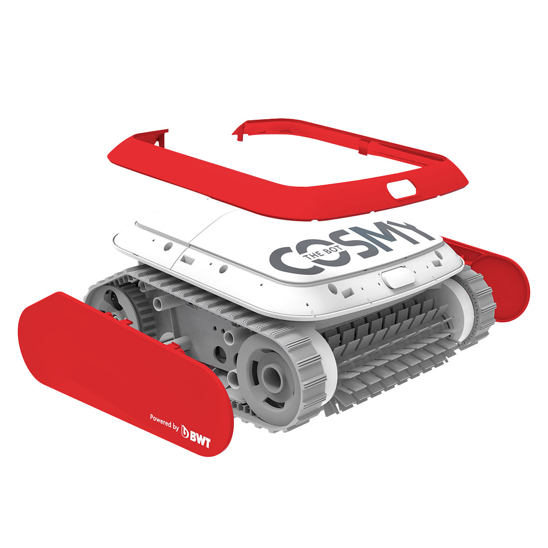 Robot Limpiafondo BWT Cosmy 250 (Fabricación Europea) + KIT Color Red Cherry