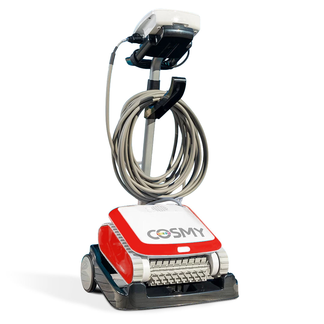 Robot Limpiafondo BWT Cosmy 250 (Fabricación Europea) + KIT Color Red Cherry