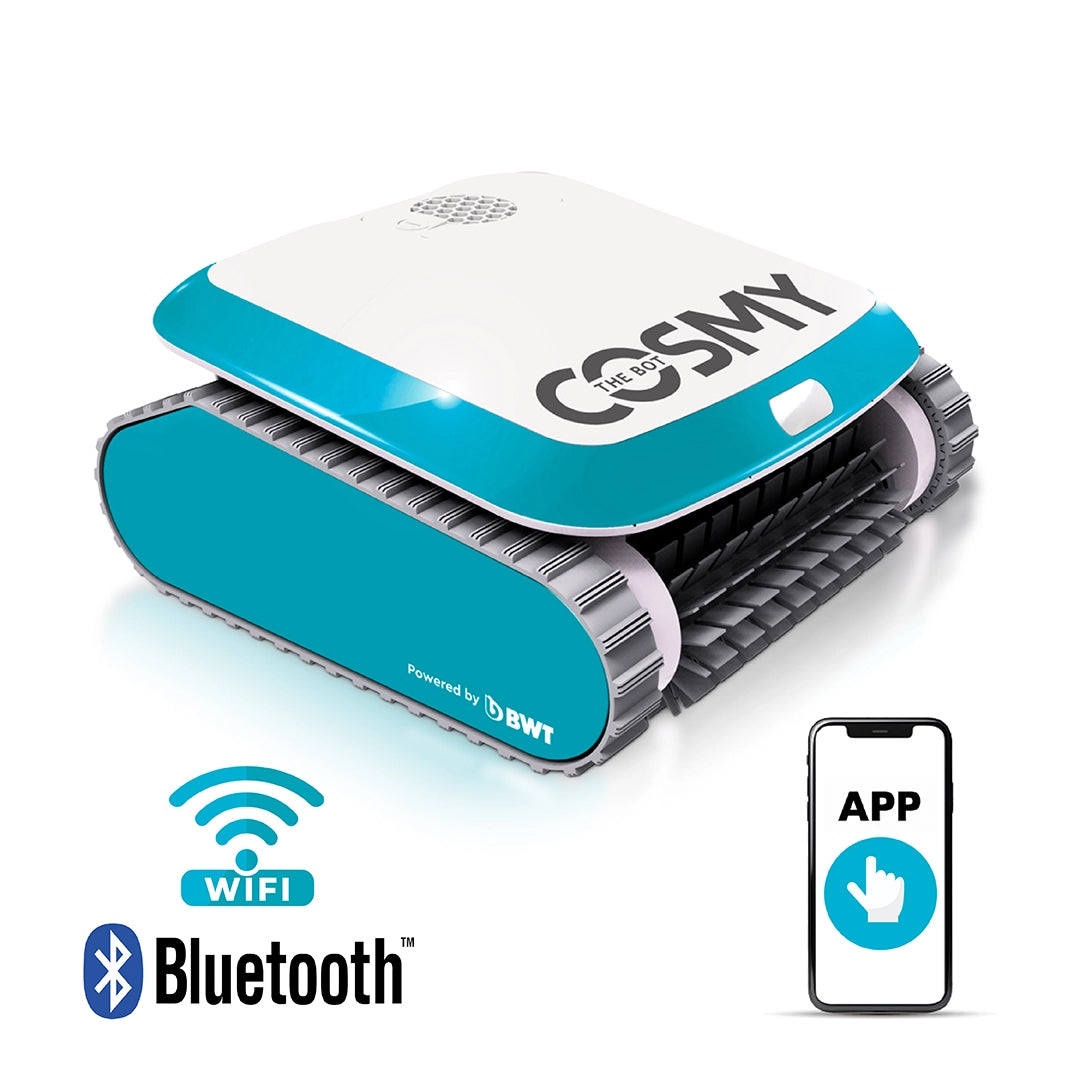 Robot Limpiafondo BWT Cosmy 250 (Fabricación Europea) + KIT Color Cobalt