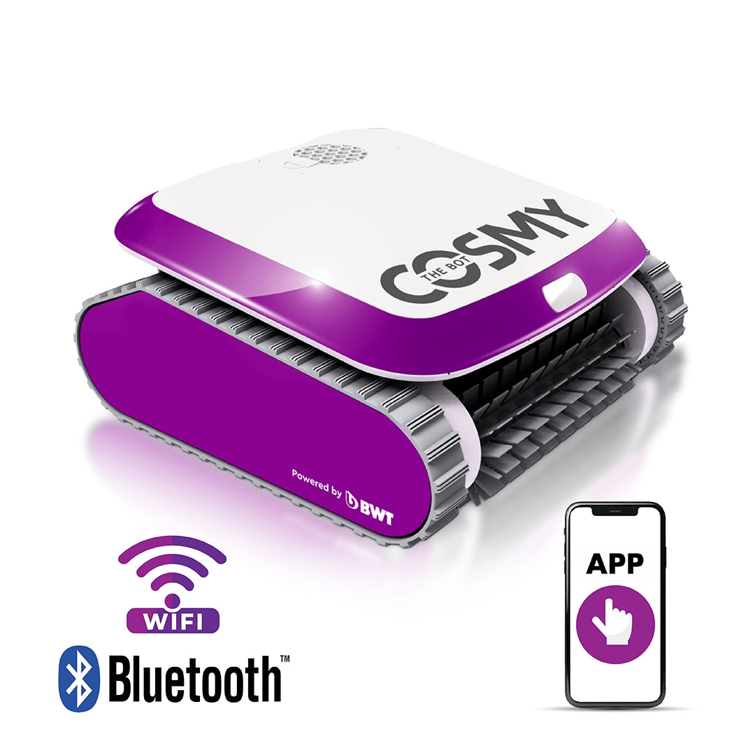 Robot Limpiafondo BWT Cosmy 250 (Fabricación Europea) + KIT Color Lavender