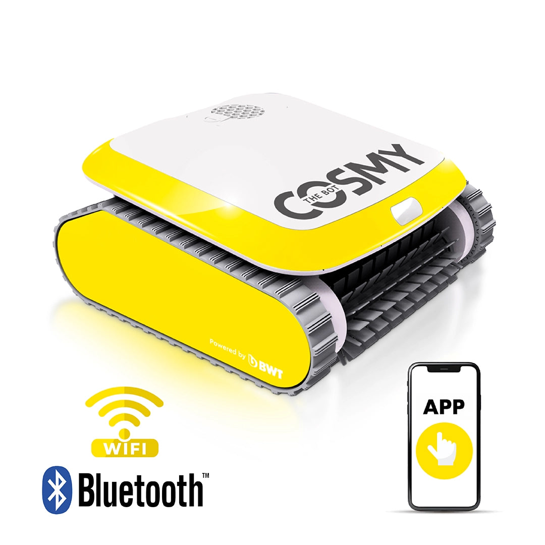 Robot Limpiafondo BWT Cosmy 250 (Fabricación Europea) + KIT Color Lemon