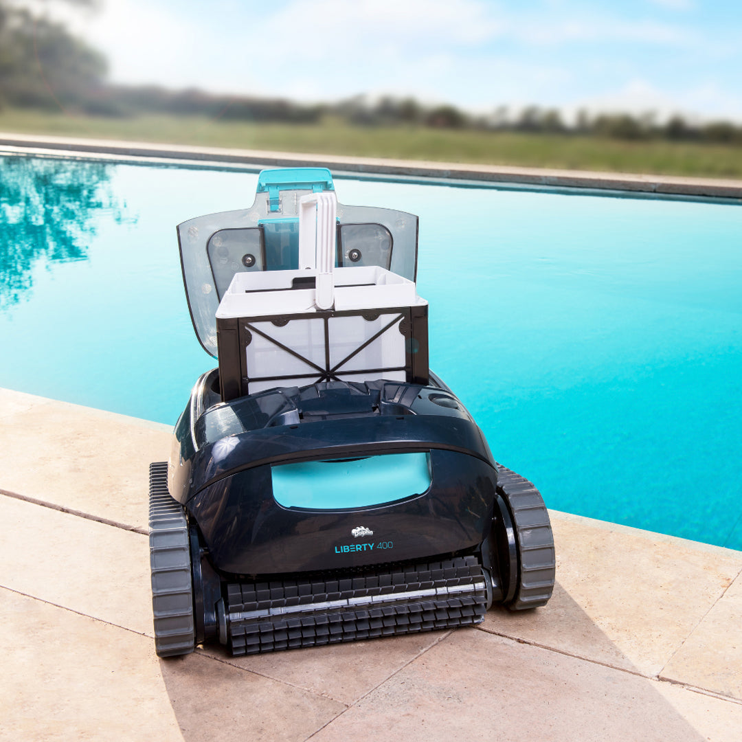 Robot Limpia Piscina Inalámbrico Dolphin Liberty 400