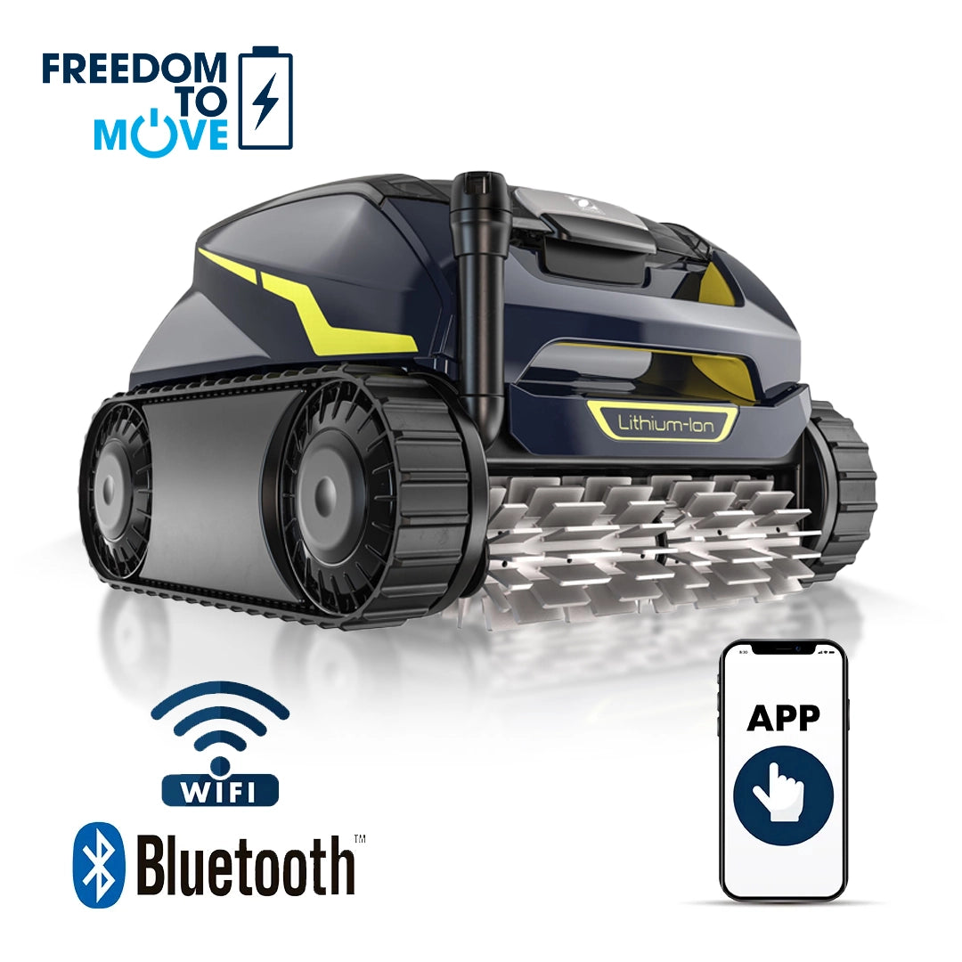 Robot Limpiafondo Inalámbrico Zodiac FreeRider RF 5600 IQ Rendimiento con Total Libertad